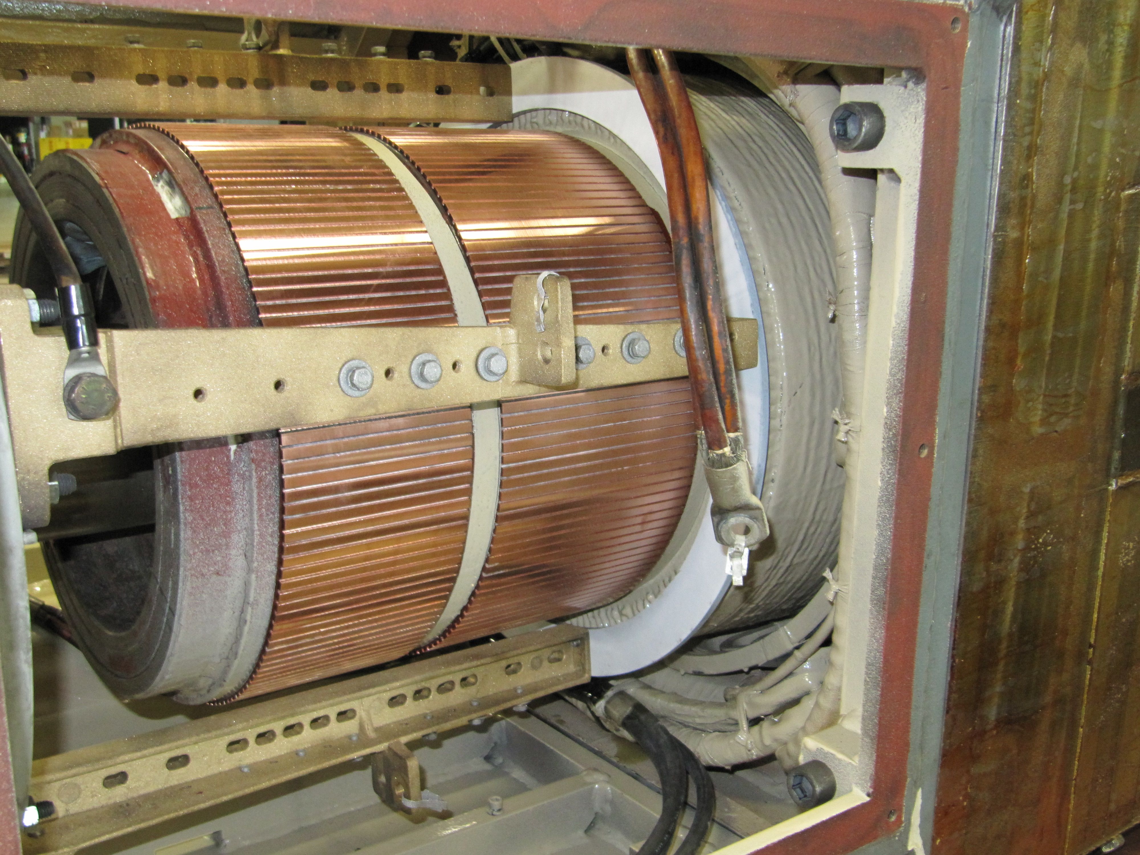 900hp DC Motor Commutator