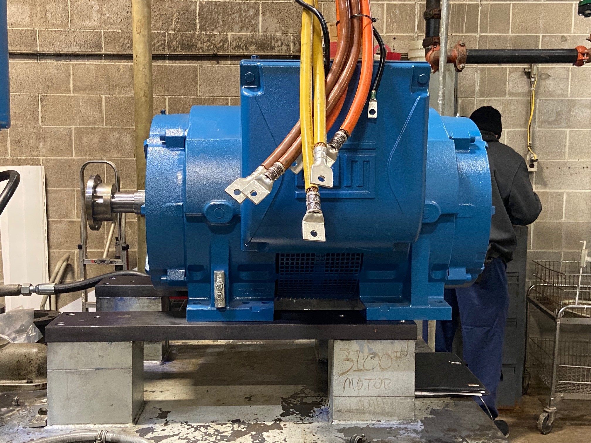 New-Motor-Mounted-Showing-Electrical-Connection