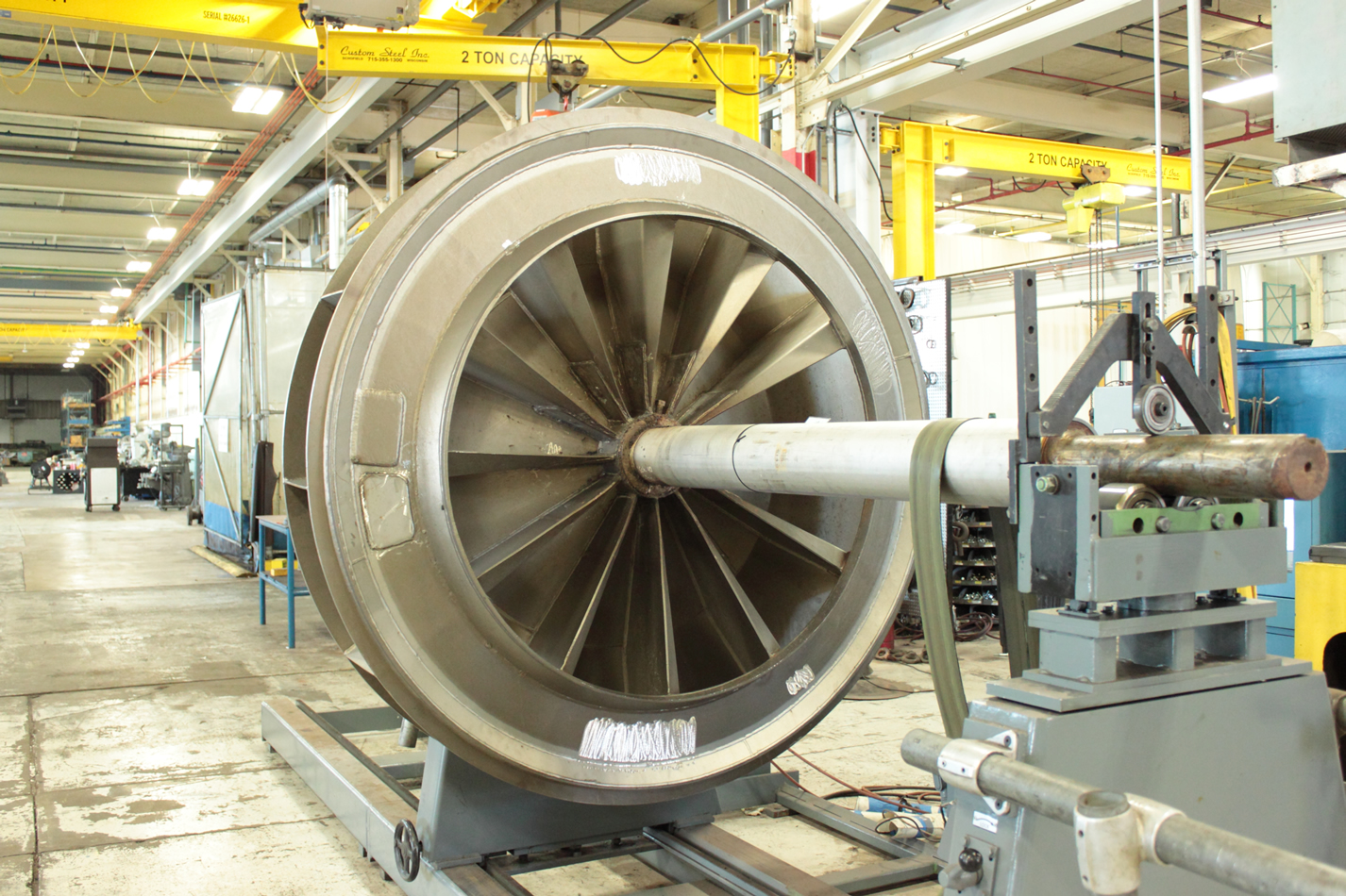 Dynamic Balancing of a Fan Runner on 25000LBS IRD